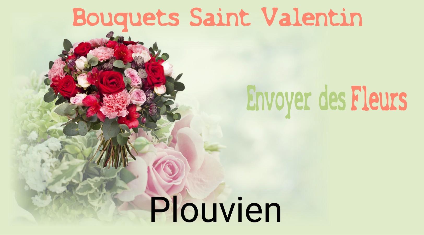 Roses de Saint-Valentin livrées à Plouvien